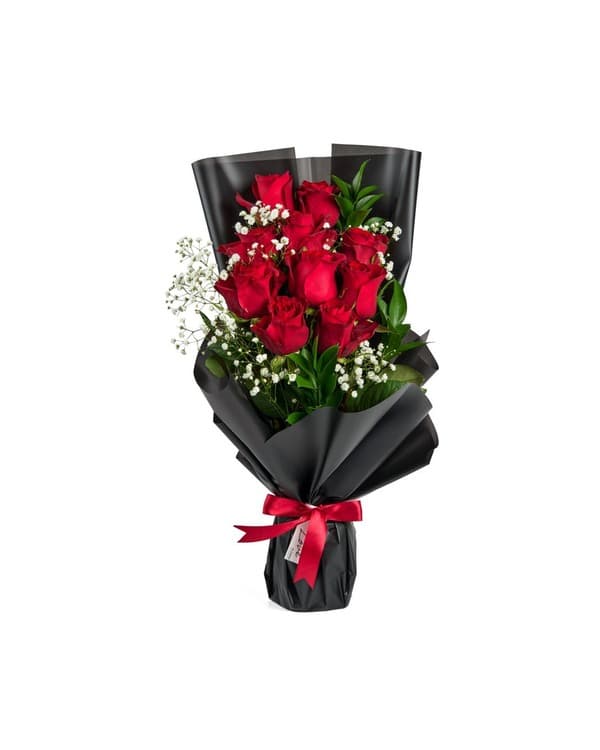 Red rose bouquet