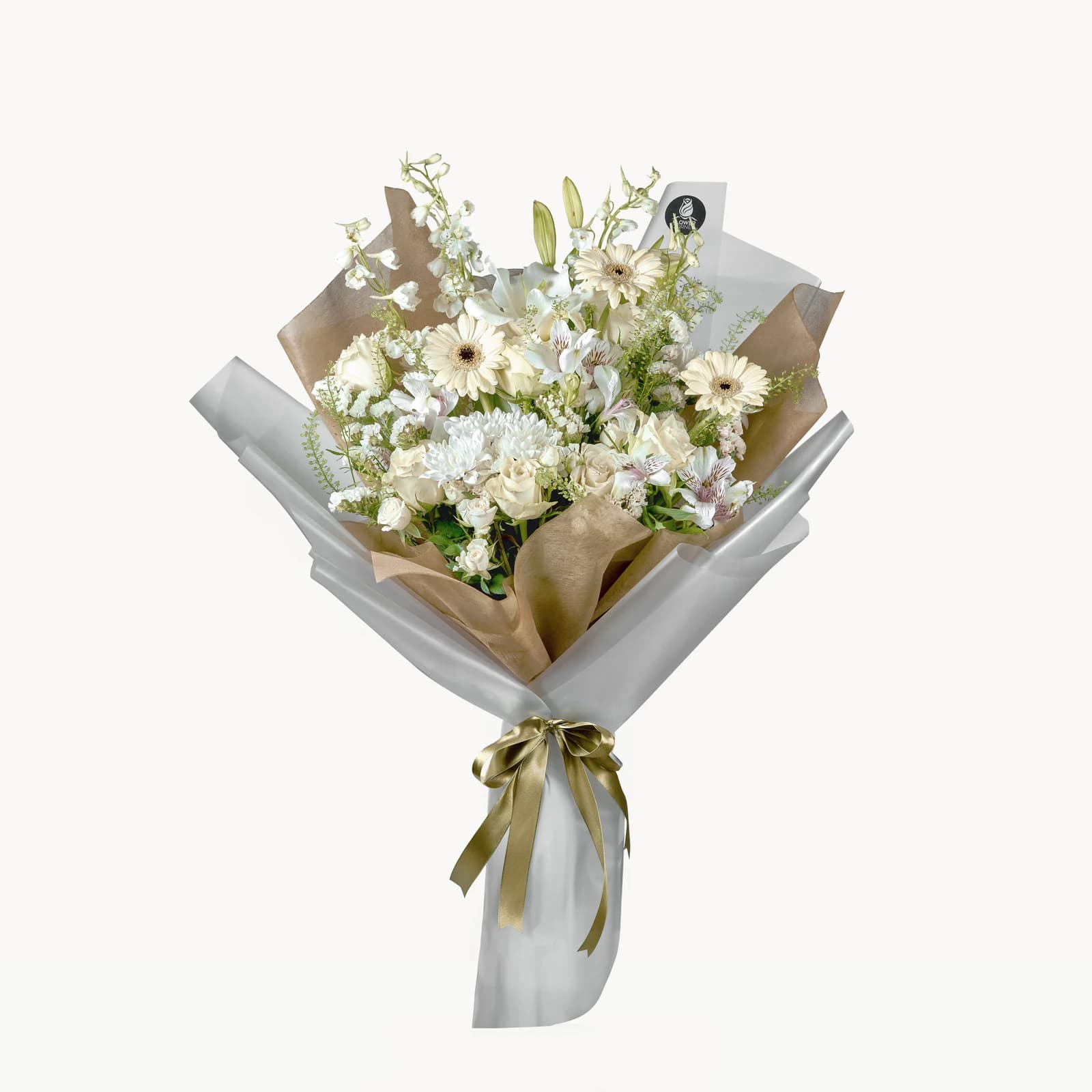 White garden bouquet
