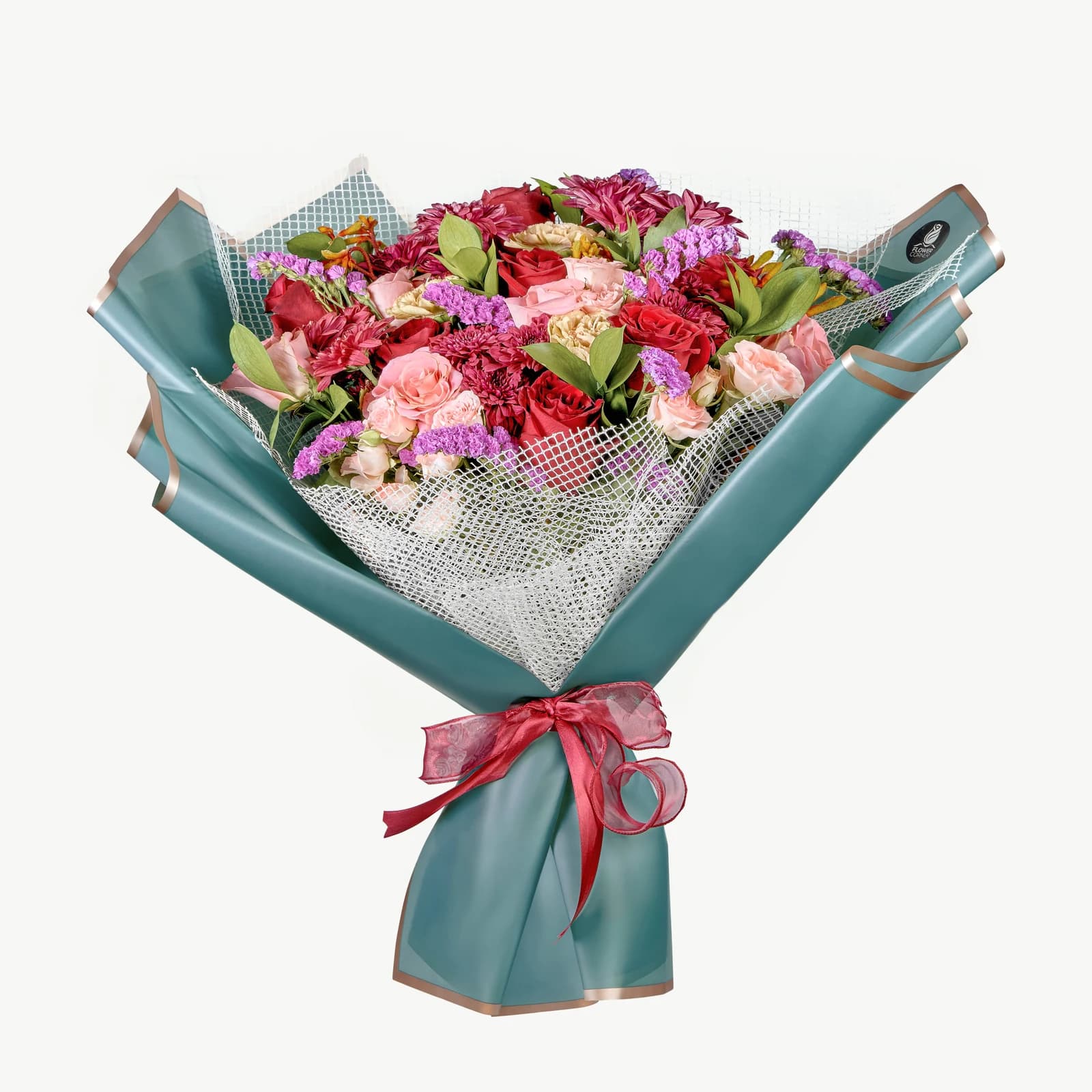 Summer rose bouquet
