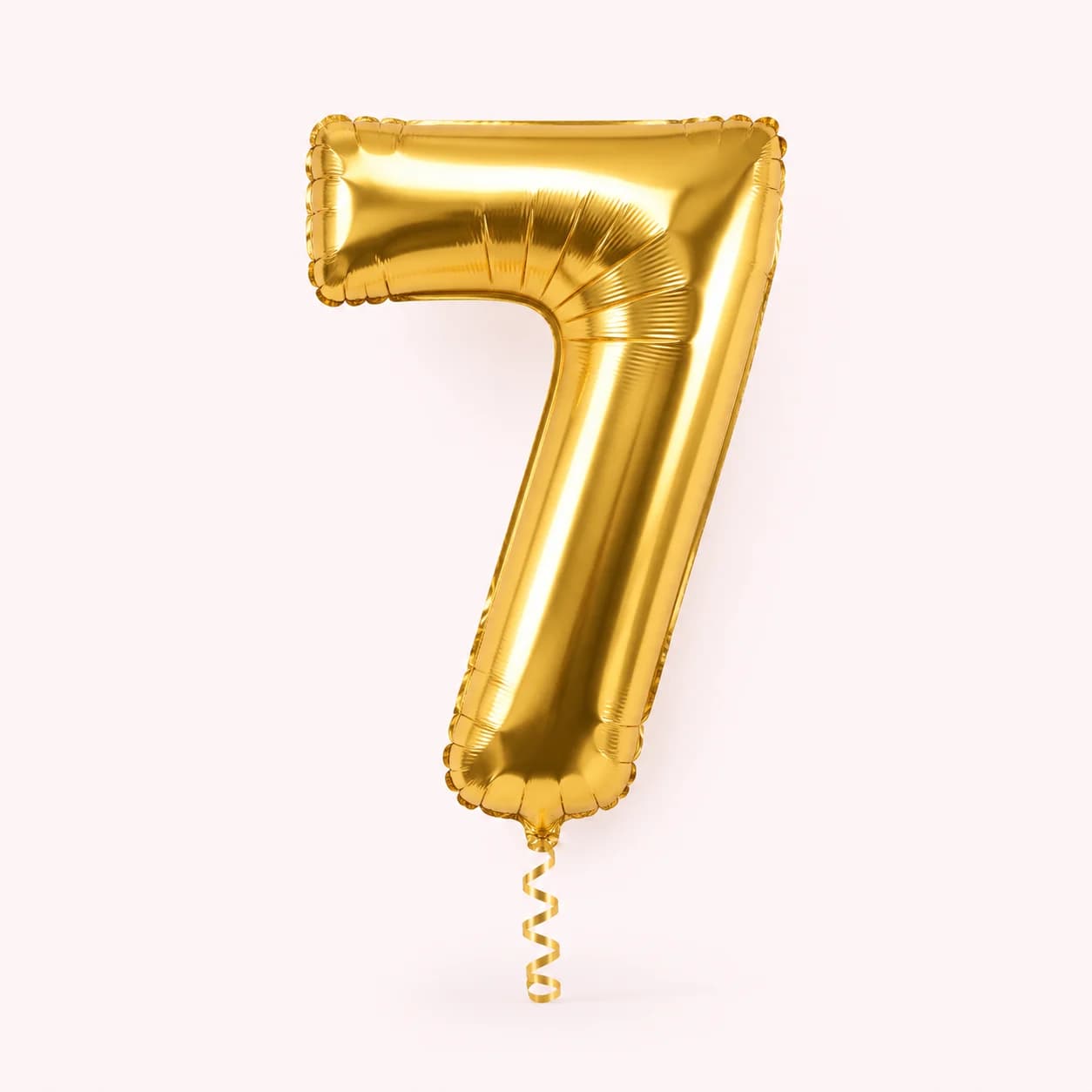 Number 7 balloon